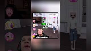 Jynxzi Saw CaseOh’s Roblox Version Of Him 💀 #shorts #caseoh #jynxzi