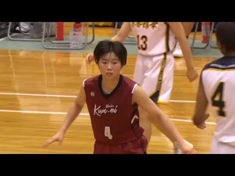 【抜群のスピードとハンドリング、世代屈指のPG】都野七海 (大阪薫英女学院高3年 #4)（2022.06.26 | 女子決勝│近畿大会2022）