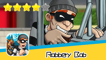 Robbery Bob HIGH RISE Level 10 Walkthrough Prison Bob Recommend index four stars