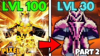 This Weapon Is Actually Insane In Roblox Pixel Blade.. Part 2