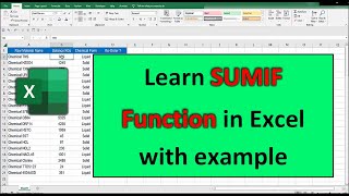 Master the SUMIF function in Excel for instant data analysis | SUMIF Function in Excel