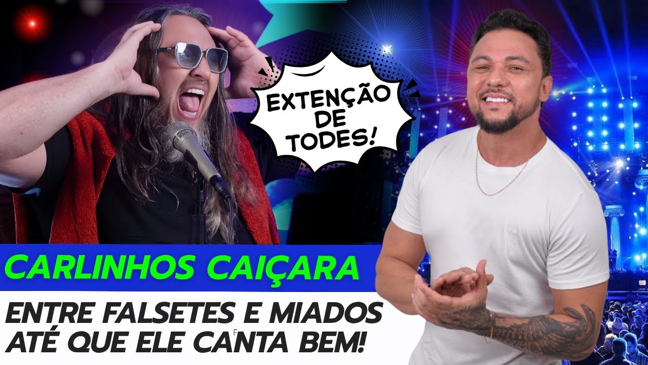 CARLINHOS CAIÇARA CANTANDO AGUDO by LEANDRO VOZ