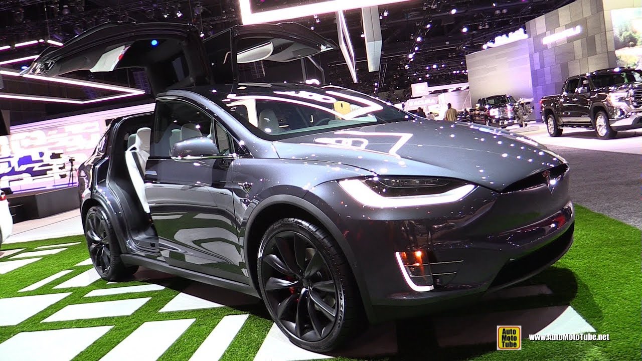 2019 Tesla Model X P100d Exterior And Interior Walkaround