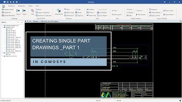 Creating Single Part Drawings for Elevated Water Tank Tower Detailing _ Part 1 | COMOSYS