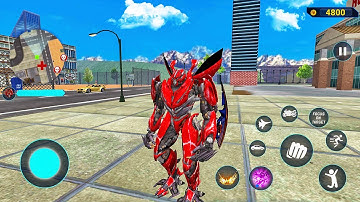 Mirage Multiple Transformation Jet Robot Car Game 2020 - Android Gameplay
