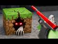 Minecraft, But BLOCKS Spawn HORROR MODS