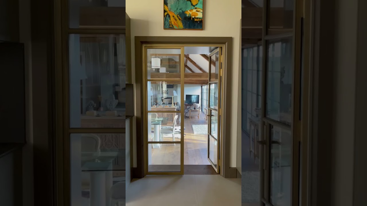 Bright Bronze Door in a Beautiful Home 