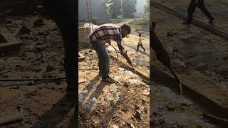 Anti termite hole treatment.| Pre Constactions in foundation. | Rajdhani pest control services.
