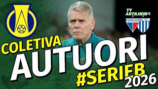 [Série A '26] Coletiva Paulo Autuori | Pós-Jogo Fortaleza 1 X 0 Avaí/SC | TV ARTILHEIRO