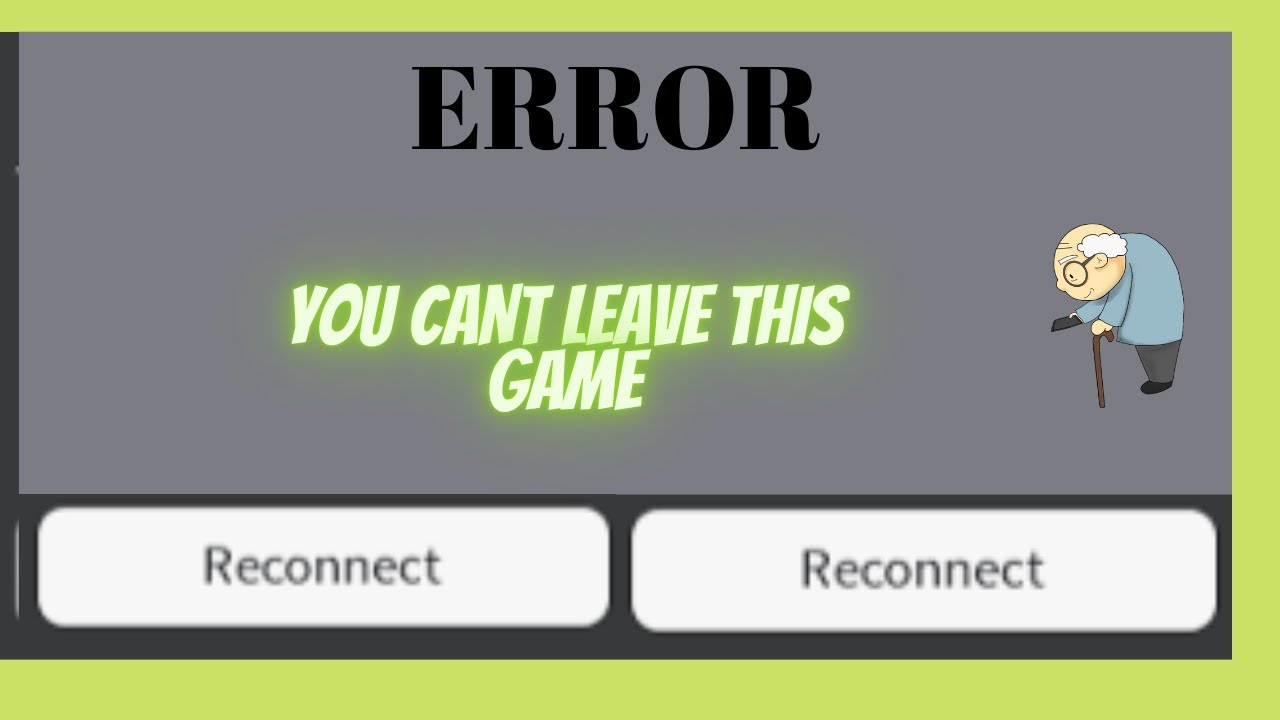 You Cant leave This roblox game - YouTube