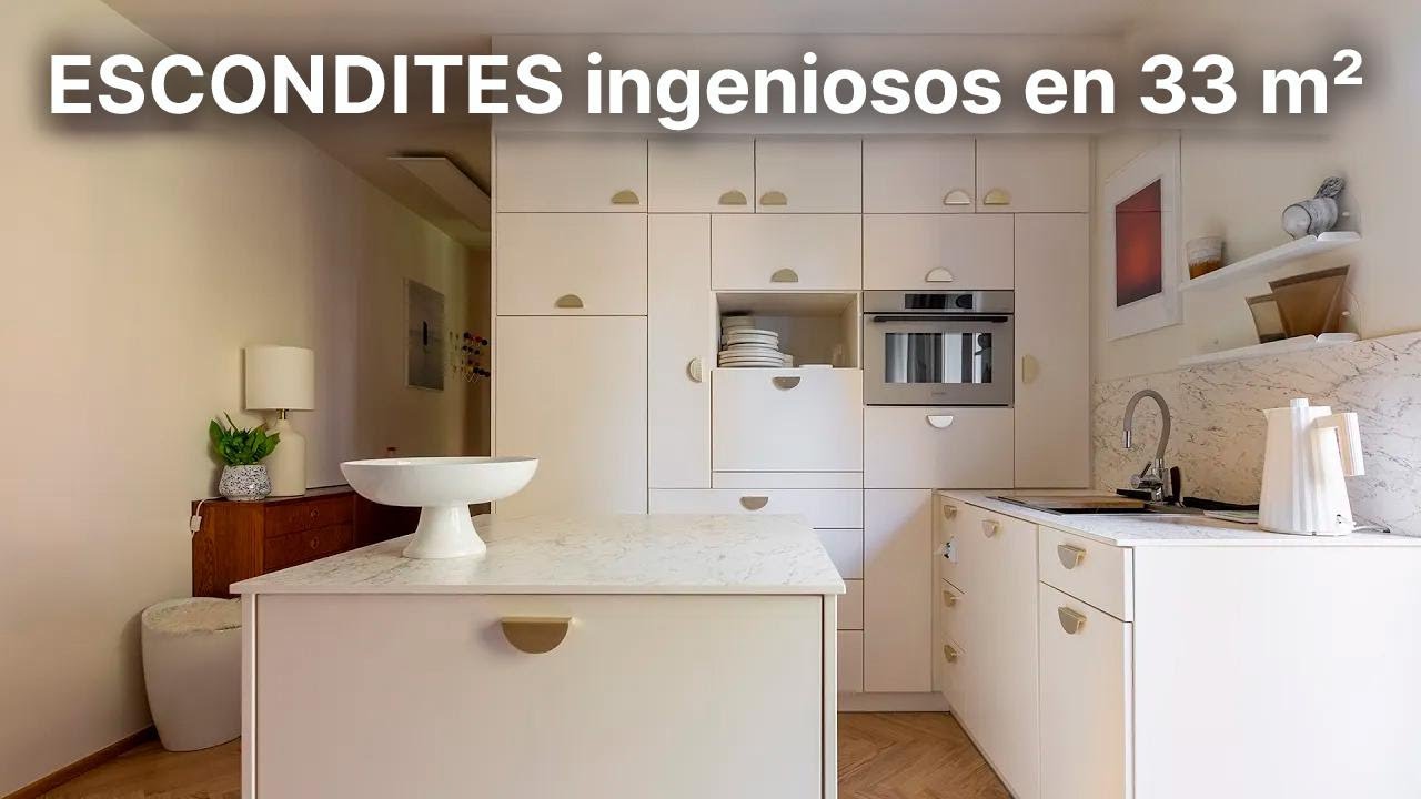 Un depa tan funcional como una casa rodante: ideas geniales para espacios pequeños | HOME TOUR