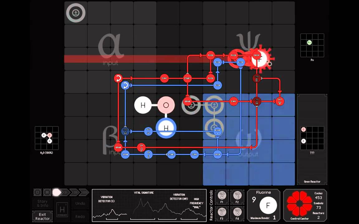 SpaceChem - Exploding Head Syndrome  (2199/2/73) Inside Reactors