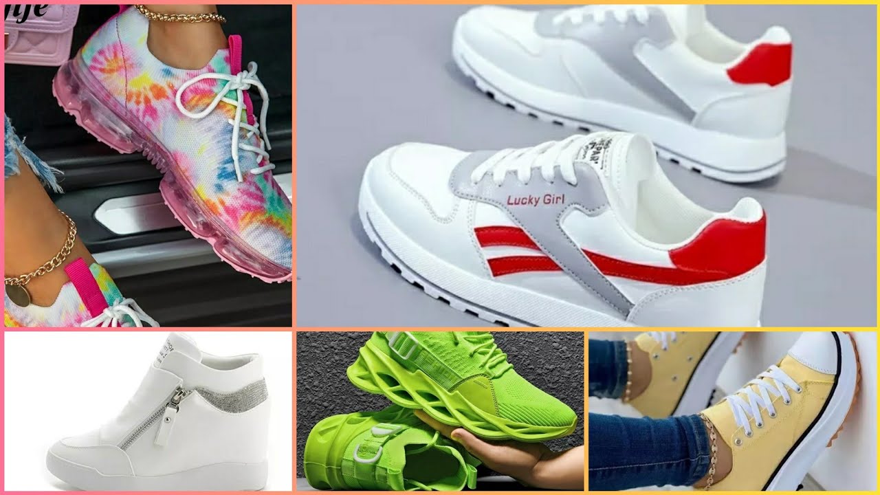 2025 Baskets Compensées Femme Été Baskets Noires Confortables Chaussures Femme Basket Sans Talon Souples Et Respirantes Chaussures De Sport Décontractées Femme Chic Mode Pantoufles Unies