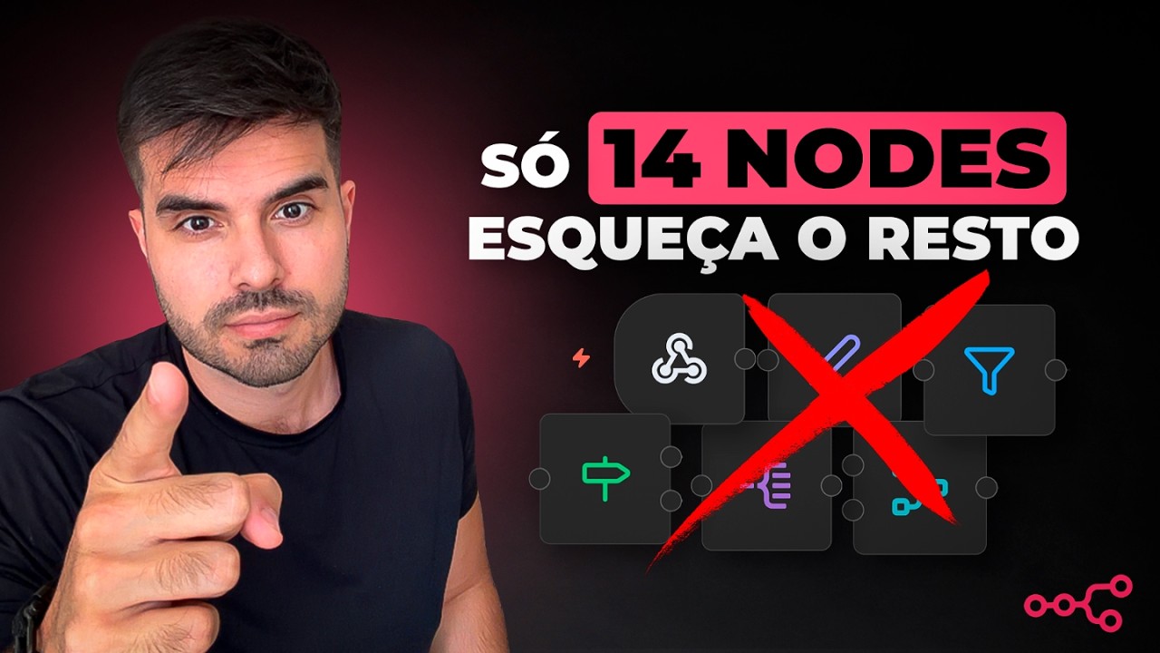 N8N para Preguiçosos: Os únicos 14 Nodes que você precisa (Esqueça o resto)