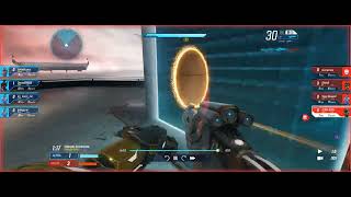 Splitgate - Enemy tricked (portal kill)
