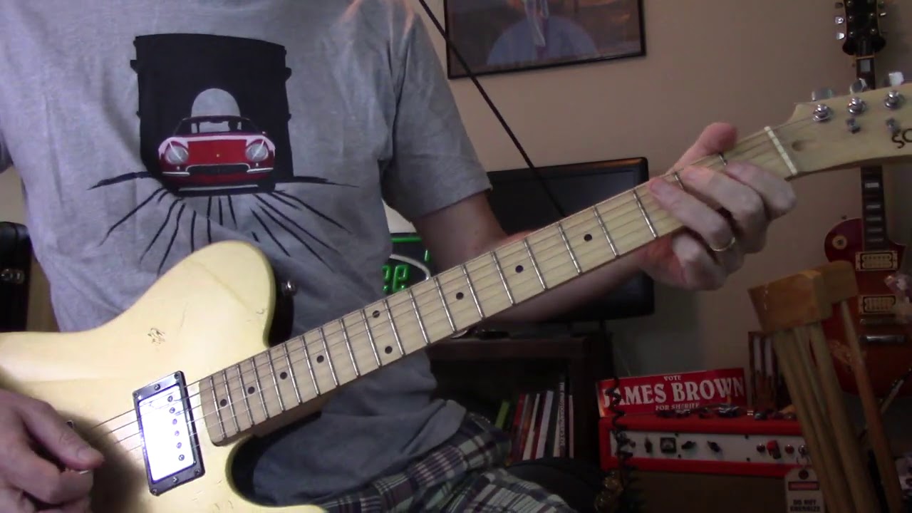 Green Onions (Lesson on Guitar Solo) Booker T. and the MG's YouTube