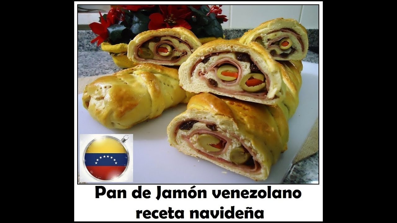 Pan de Jamón venezolano receta fácil y económica
