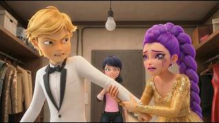😱Rumi Tried to Steal Adrien… But He Loves Marinette! 😱❤️ Rumi pushes Adrien into FIRE🔥