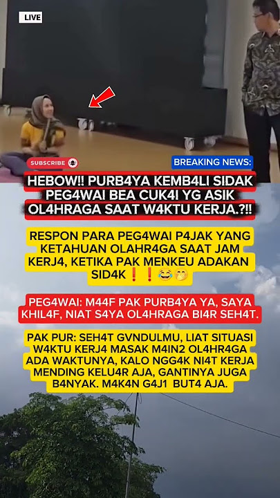 P3C4T AJA P4K M4K4N G4J1 BUT4❓❗❗#purbayayudhisadewa #beritaterkini #newshorts #fypshorts #berita