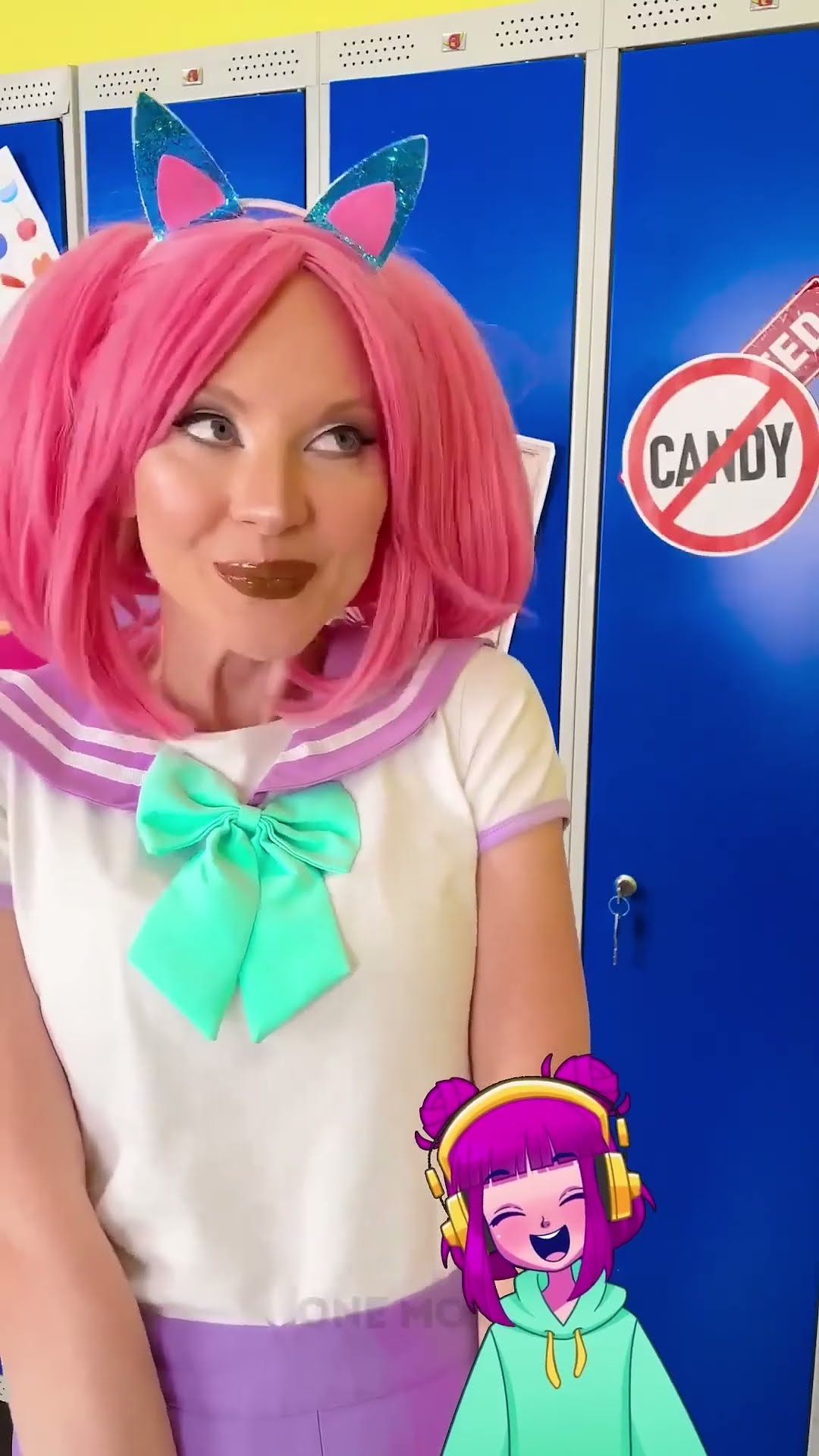 PRO Way of Sneaking Sweets to School! ? #baddieddi #onemore