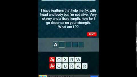 What am I riddles Levels 51-60 Answers Guide3235