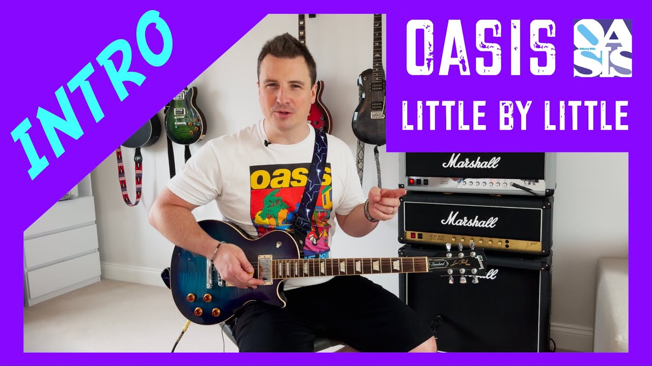 Как ДЕЙСТВИТЕЛЬНО играть: Oasis - Little By Little 🤏 (Урок игры на гитаре в формате 4K + табулату...