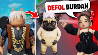 Thumbnail for Köpeğe DÖNÜŞTÜM 🐶 ama YUVA BULAMADIM 😥 ROBLOX Brookhaven🏡RP