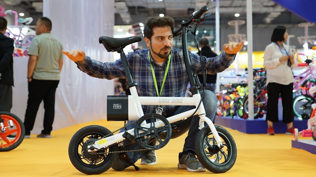 Fiera Bici Elettriche Shanghai - Nuove DYU e CMS Mini e CMS-F16 Plus -  YouTube
