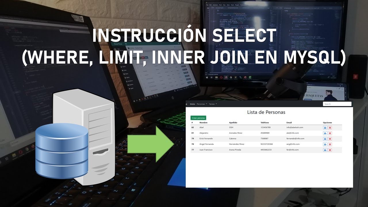Extraer Registros Con INNER JOIN y LIMIT en MySQL (Simular Paginación ...