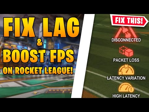 How To FIX LAG u0026 BOOST FPS On Rocket League! (best settings for xbox,ps4, u0026 pc!)
