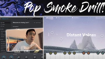 Pop Smoke Drill Beat With Help From Arcade! [Beat Making From Scratch in Logic Pro in 2021]