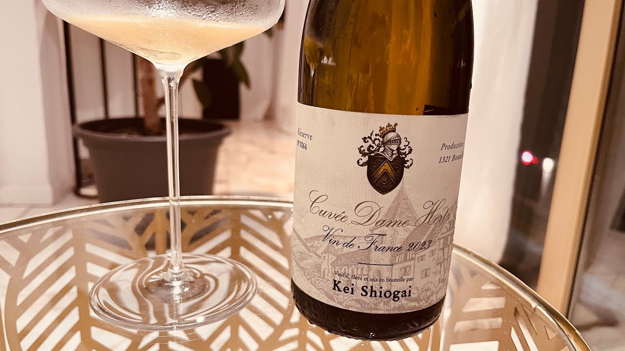 Kei Shiogai, Cuvée Dame Hertz, Vin de France 2023 (Riesling), dégustée le 07/09/2025