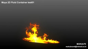 Maya 2D Fluid Container test01 HD