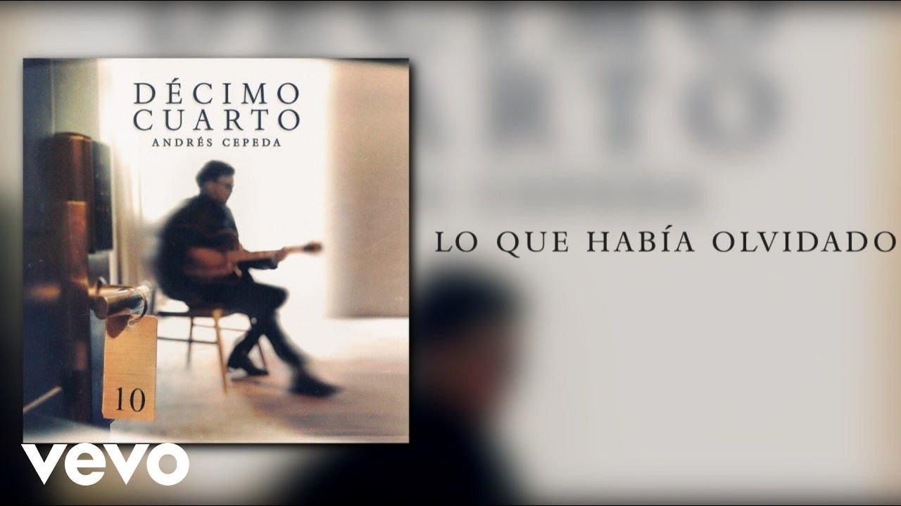 Andrés Cepeda - Lo Que Había Olvidado (Audio Oficial)