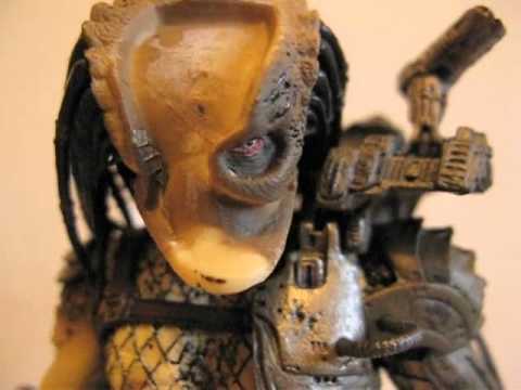 neca classic predator unmasked - YouTube