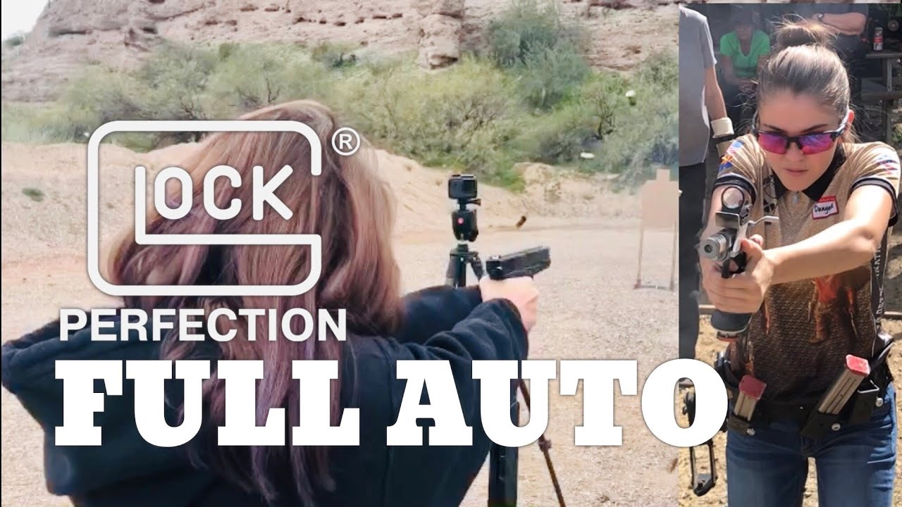 Glock Full Auto 18 17 19 Danyela D’Angelo Machine Gun SEAR weapon h