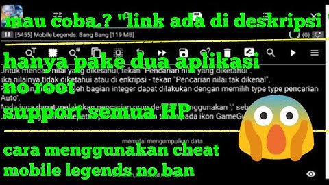 Cara menggunakan cheat mobile legends dengan game guardian no root | anti ban | LA GRT