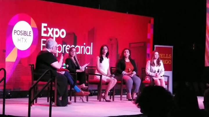 Michelle Avalos (Impact Hub Houston) speaks at Uni...