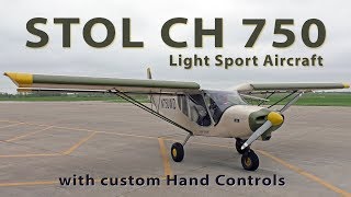 Zenith Stol Ch750 Light Sport Aircraft With Hand Controls