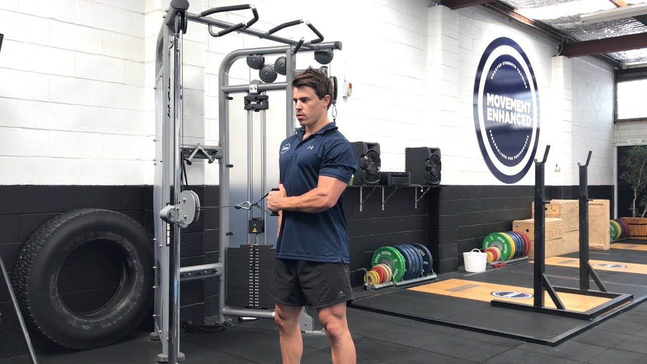 Cable External Rotation from the Hip YouTube