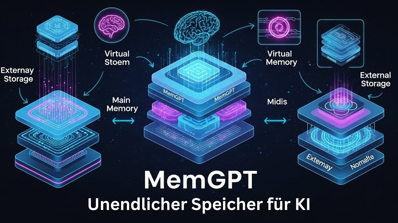 Dieser Durchbruch verleiht LLMs unendlichen Speicher (MemGPT).