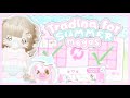 I TRADED for my DREAM SUMMER MEGAS in ADOPT ME *SUCCESSFUL?!*