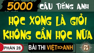 Test Part 28 (Vietnamese-English) - 5000 English Sentences