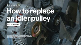 How to Replace an Idler Pulley