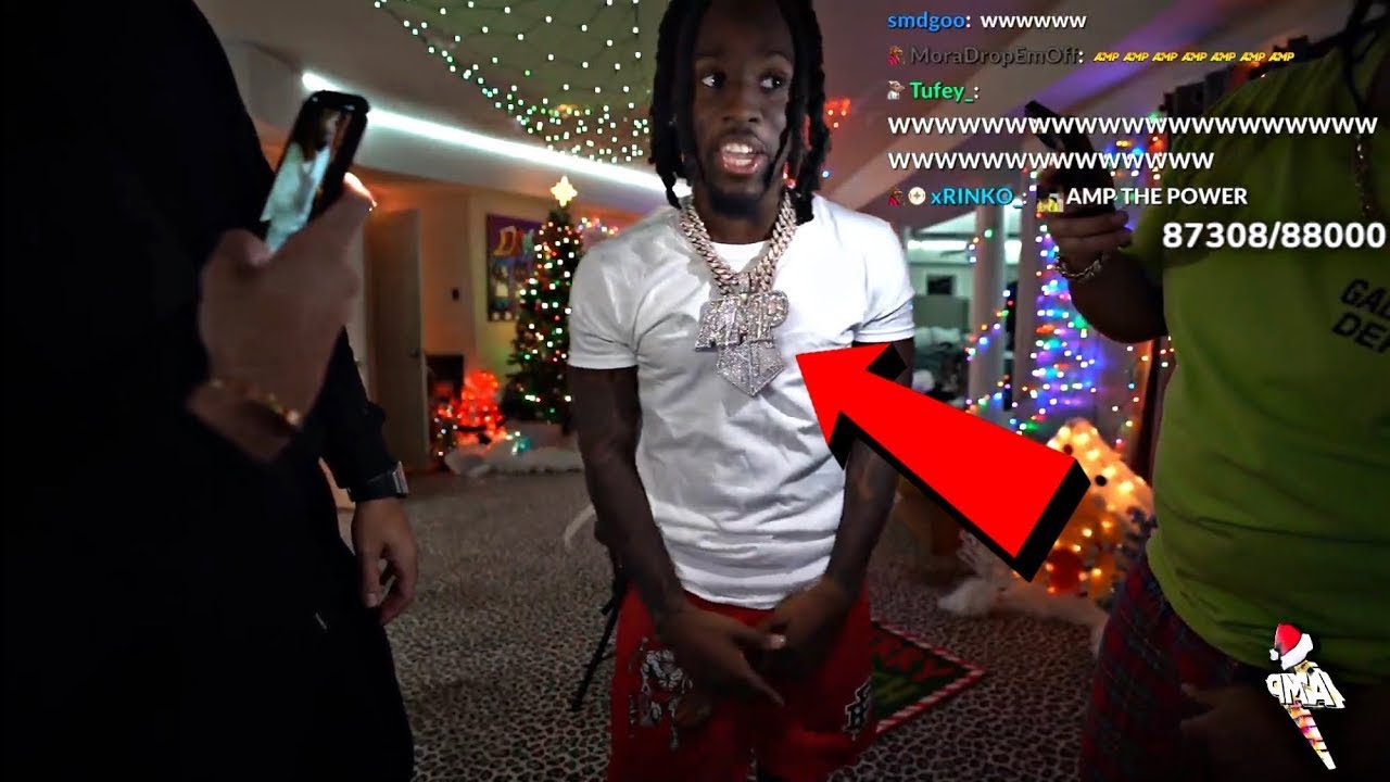 Kai Cenat 21st Brithday and gets New Chain. YouTube