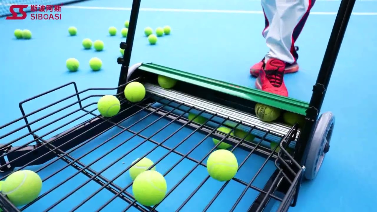 Ultimate Tennis Ball Collector Mower Review | VEKEDA Sports | Affordable & Efficient Solution!