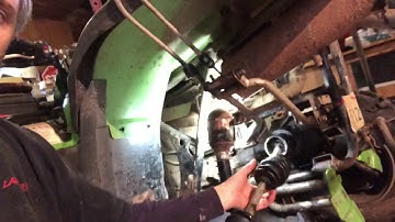 How to remove axel from 2005 Arctic cat 400 4x4