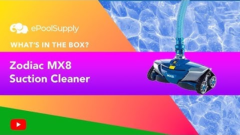 Zodiac MX8 Suction Cleaner: What