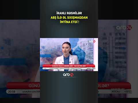 İranlı rəsmilər ABŞ ilə əl sıxışmaqdan imtina etdi