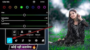 Nagpuri Style Photo Editing: Lightroom Green Tone Tutorial#lightroom #newupdate #hypic